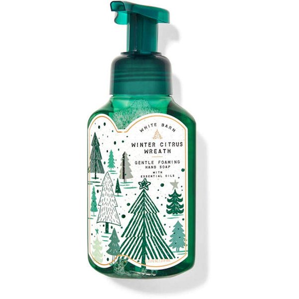 Bath & Body Works Gentle Foaming Hand Soap Winter Citrus Wreath