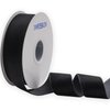 XMRIBBON Black Velvet Ribbon Single Sided,1 1/2 Inch by 10 Yards Spool