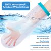Fhmidic Waterproof Cast Covers for Shower Child Arm Cast Cover for Bandage and Picc Line Reusable Kids Arm Watertight Cast Protector Covers for Broken Hand/Wrist/Finger/Elbow