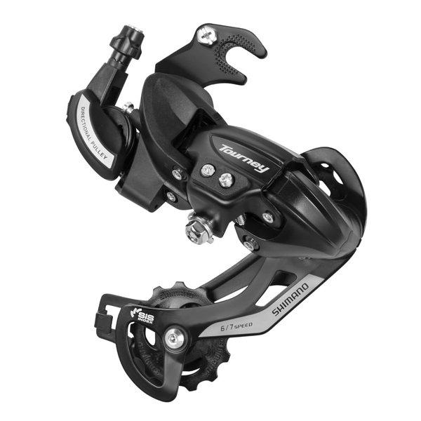 SHIMANO Tourney Rear Derailleur, Black, 30 x 10 x 10 cm