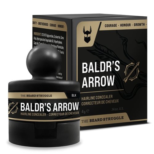 Hairline Powder by The Beard Struggle, Root Touch Up Hair Color, Hair Concealer for Men Instantly...