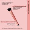 Real Techniques Cover & Conceal Dual Ended Makeup Brush, Flawless Foundation Coverage, 2-in-1 Brush That Smooths & Covers Blemishes & Imperfections, Blending & Buffing Brush, 1 Count