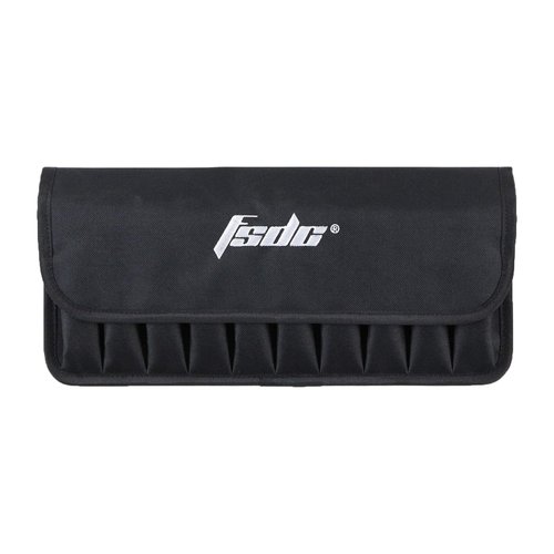 FSDC (Firearm Safety Devices) – FSDC Caretaker 10 Magazine Storage Double-Stack Pouch – Water-Resistant and Durable – Black – ‎14.4 x 12.3 x 1.8 inches