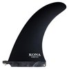 KONA SURF CO. Classic Single Center Fin for Longboard, Surfboard and Paddleboard in Fiberglass Painted sz:10in