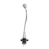 Simple Designs LD2015-SLV 1W LED Gooseneck Clip Light Desk Lamp