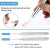 Earwax Removal Kit 5 Pcs, Ear Wax Cleaning Tool Set, Ear Pick with LED Light USB Charging, Stainless Steel Ear Curette, Earwax Tweezer, Ear Canal Dilator, Ear Wax Remover Tool with Storage Box