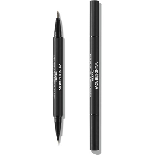 Thicker Brow Pen Duo, Dual Ended Pen, Vegan & Cruelty Free (Brunette)