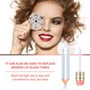 Maitys 24 Pieces Novelty Empty Lip Gloss Tubes, Ice Cream and Funny Light Bulb Shaped Lip Balm Tube, Creative Lollipop Shape, Bottle and Candy Shaped Lip Glaze Tube, Pencil Lip Oil Bottles, 6 Styles