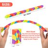 Aubrogo 36pcs Boy Party Favors - Fidgets Snake Cube Puzzles Toy for Goodie Bags, Bulk Toys, Classroom Prizes Birthday Valentines Gift School Easter Eggs Fillers Stuffers Rainbow Party Toys for Boy