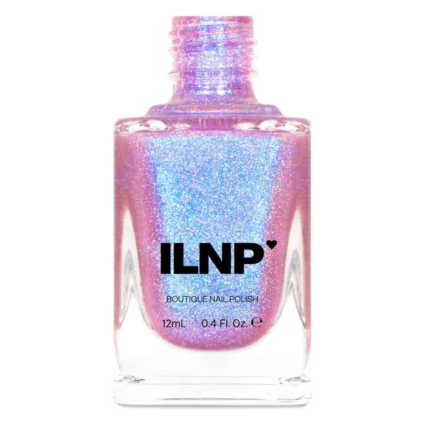 ILNP Flower Child - Radiant Soft Pink to Blue Shimmer Nail Polish - Vegan, Cruelty Free, Non Toxic