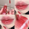 Blopuivo 3 Colors Bear Lip Gloss,Jelly Lip Glaze,Cute Liquid Lipstick Bear Lip Stain Watery Lipgloss Plumping Lip Tint Moisturizing Waterproof Long Lasting for Lip and Cheek