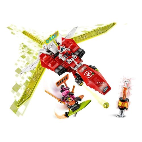 LEGO NINJAGO Kai's Mech Jet 71707 Ninja Car Building Kit (217 Pieces)
