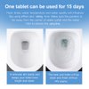 KIISIISO Toilet Bowl Cleaners Tablets(12 Pack), Household Lime Rust Removers, Automatic Toilet Tank Cleaner, with Sustained Release Technology for Bathroom Cleaners