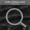 EMOL Loose Wave Bundles Human Hair Weave 3 Bundles Virgin Brazilian Loose Wavy Human Hair Weft Big Loose Spiral Wand Curls Short Hair Bundles Natural Black Human Hair Extensions 10 10 10 Inch