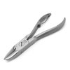 Fingernail and Toenail Nippers in Leather Case FINOX Surgical Stainless Steel Pedicure Nail Clippers German Toe Nail Cutter GERmanikure Solingen p126