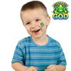 Fully Rely On God Temporary Tattoos, Set of 50, Frog Design