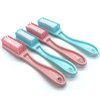 Nail Brush Foot Brush Curved Handle Grip Hand Fingernail Scrub Brush Home Laundry Cleaning Shoes Clothes Toes Nails Feet Scrubber,4 PCS