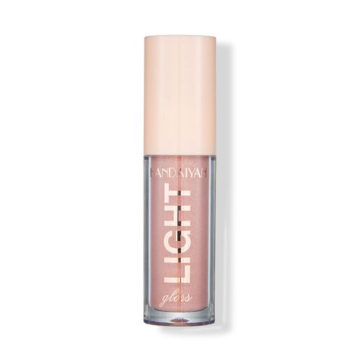CAHIUYOA Plumping Moisturizing Lip Gloss Lipgloss,Nude Lip Gloss Lip Stain Long Lasting Waterproof,Shine Glossy Liquid Lipstick for Women Girls Lip Makeup Gift - 03