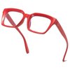 aisswzber Blue Light Blocking Glasses,Computer Reading/Gaming/TV/Phones Glasses for Women Men Thick Square Frame
