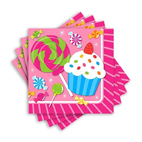 Sweet Shop Beverage Paper Napkins