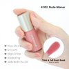 glowiest Dream Glow Tinted Lip Oil ; 3-in-1 Formula: Lip Gloss with a high shine finish, Non-sticky Long Lasting | Korean Plumped Tinted Lip Oil - 0.19 fl. oz. 5.7 ml (002 NUDE MAUVE, Original)