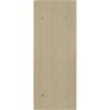 Ekena Millwork BKT03X07X09HARW Hamilton Traditional Wood Brackets, 3 1/2"W x 7"D x 9"H , Rubberwood