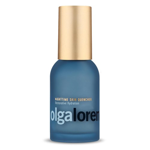 Olga Lorencin Nighttime Skin Quencher - Night Face Moisturizer to Hydrate, Soothe, & Protect Skin - Exfoliating Facial Cream - 1.7 fl oz