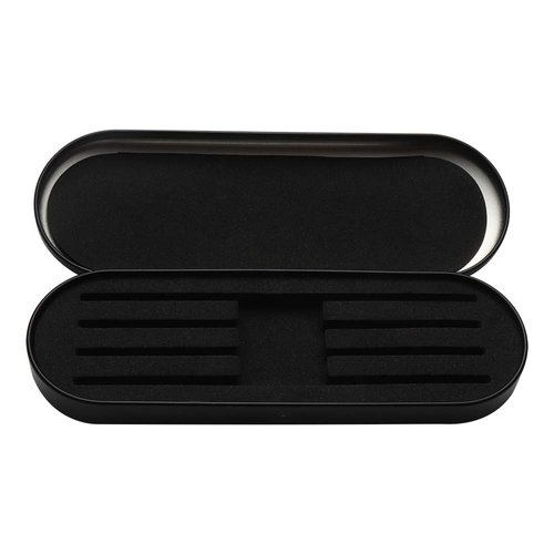 Professional Tweezers Storage Case Activated Sealed Box Eyelash Extension Tools Container, 1 PCS, Black