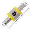 3/8 IN Fuel Line Fuel Pressure Barbed Push Lock T-Fitting Adapter with 1/8-27 NPT Sensor Port (3/8)