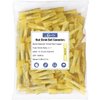 Heat Shrink Butt Wire Connectors, Sopoby 105Pcs 12-10 AWG Yellow Insulated Waterproof Electrical Wire Connectors Automotive Marine Grade Wire Crimp Terminals Butt Splices, Ideal for Boat, Truck,Yellow