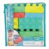 Infantino Super Soft Building Blocks, Easy-to-Hold for Babies & Toddlers, BPA-Free, Multi-Colored, 12-Piece Set