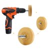 LuckyGuard Decal Remover Eraser Wheel Removes Pinstripes Vinyl Tapes and Sticker Adhesive Remover Wheel for Drill Rubber Eraser Wheel Decal Remover Tool Solid Adhesive Remover Wheel 1 Pack