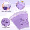 Sanitary Disposal Bags Pack of 100,Sanitary Pad Disposal Bags 7x12inches Purple Opaque Feminine Hygiene Disposal Bags with Storage Bag Sanitary Trash Bags for Tampons,Sanitary Liners