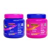 NK Inverted Hair Routine Kit, Hair Mask for Night, with Hyaluronic Acid, Argan Oil and Vitamin E. Hair Mask for Day, with Collagen, Milk Protein and Oat Protein. 10.58oz each.