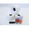 Longboard Cruiser Skateboard High Rebound Wheels + ABEC-7 Speed Bearings White