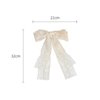 Lace Hair Bows for Women Lace Hair Bow Clips White Lace Bows for Hair Bridal Bow for Women Bachelorette Party Decorations