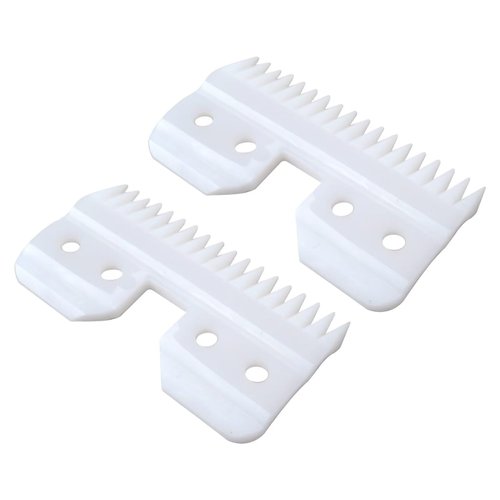 BLUE ELF 18 Teeth Ceramic Replacement Cutter Blades for Most Andis Oster Wahl AG/A5 Clipper