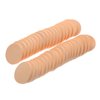 Anleolife Makeup Sponge Facial Powder Puff Cosmetics Blush Applicators Round Sponges Foundation 6bags,36pcs(6pcs/bag)
