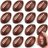 16 Pcs Foam Football Stress Ball Tiny Footballs Toys Football Party Decorations Small Football Foam Sport Football Stress Relief Footballs Fidget Balls for School Carnival Game Party Favor