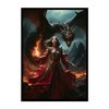 Hypttior MTG Card Sleeves - Feel My Wrath - 100ct Matte Art Card Sleeves, Perfect for MTG, TCG Cards