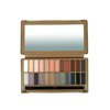 BYS Nude Exposed Eyeshadow Palette, 24 Colors in Tin Kit with Mirror - Highly Pigmented Matte & Metallic Shades