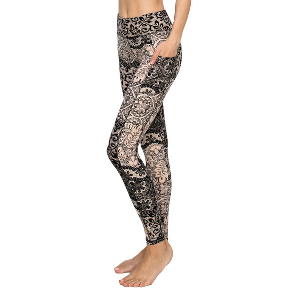 ALWAYS High Waist Yoga Pants for Women - Buttery Soft Stretch Active Workout Leggings with Zipper 928 2XL