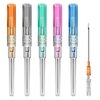combofix Piercing Needles 5Pcs Mixed 14/16/18/20/22 Gauge Piercing Needles IV Catheter Needles for Ear Nose Belly Navel Nipple Piercing Disposable Piercing Needles…