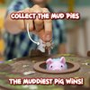 PlayMonster Pigs on Trampolines Board Games – Family Game, Kids Games, Multi-Player, Board Games for Family Night, Preschool Toys, Hand-Eye-Coordination Game, The Muddiest Pig Wins The Game, Ages 6+