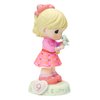 Precious Moments Growing in Grace Age 9 | Blonde Girl Bisque Porcelain Figurine | Birthday Gift | Birthday Collection | Room Decor & Gifts | Hand-Painted