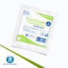Dynarex 3012 CuraFoam Foam Dressing, Non-Bordered, Sterile, Provides Cushioned and Moist Wound Care, 4" x 4.25", Pack of 10