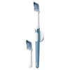 Oral-B Clic Toothbrush, Alaska Blue, with 2 Replaceable Heads and Magnetic Toothbrush Holder