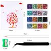 10400PCS Rhinestones, QPRETTY DU Jelly Resin Rhinestones for Crafts, Flatback Non-Hotfix Crystals DIY Nails Gemstone with Tweezer & Picker Pen