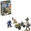 Mega Construx Halo Recon Getaway Mongoose Vehicle Halo Infinite Construction Set with UNSC Marine Character Figure, Building Toys for Kids