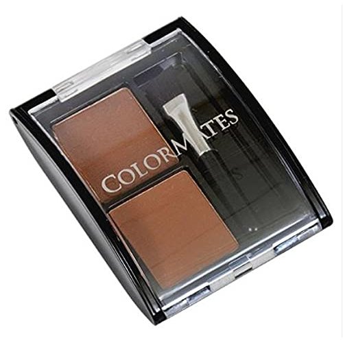 Colormates Eyebrow Powder Dark Brown/Medium Brown